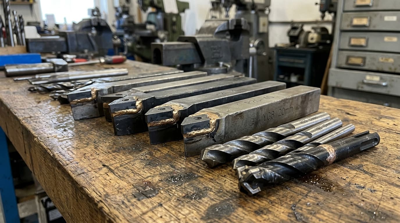 Brazed & Tipped Tools Sample
